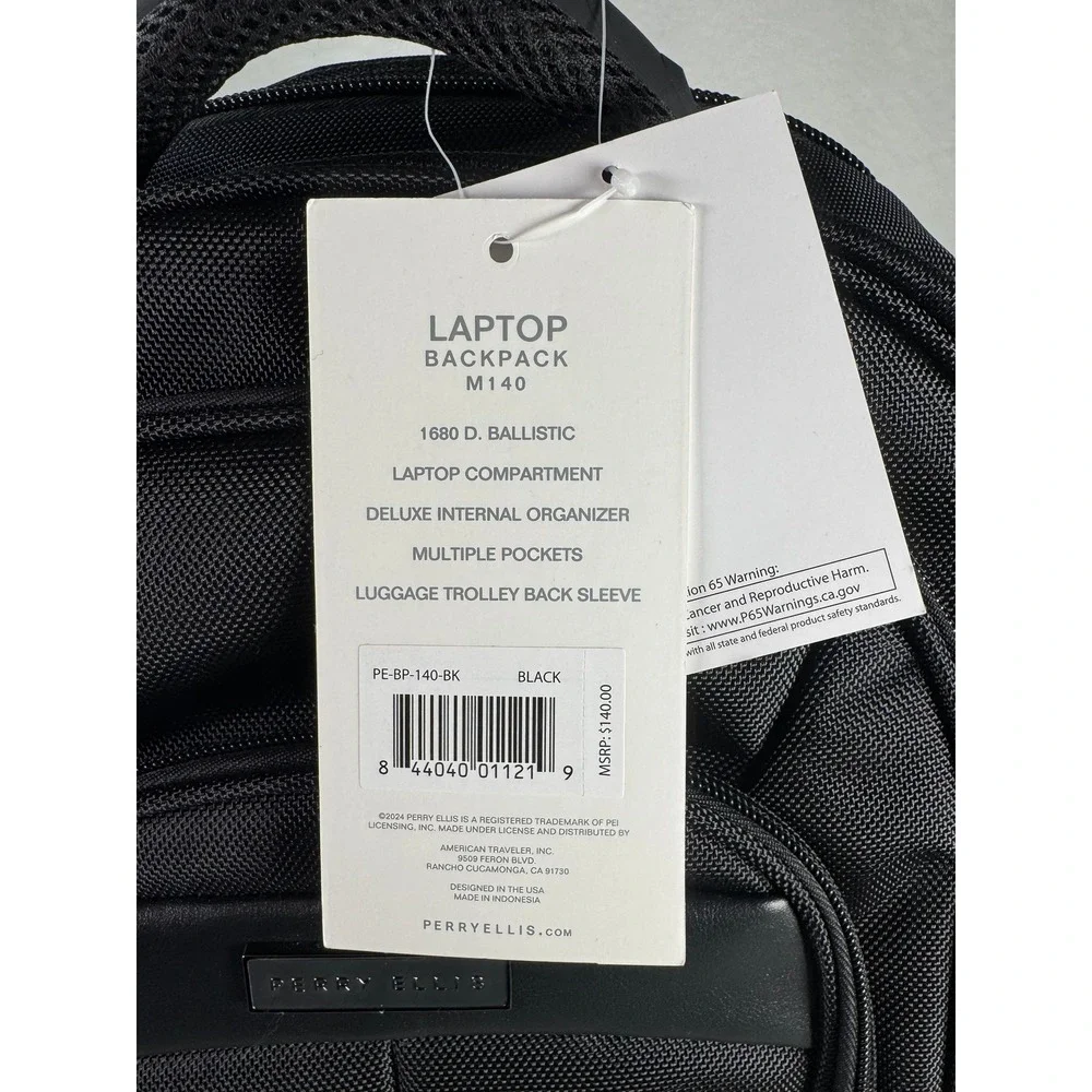 NEW Perry Ellis Portfolio Black 15